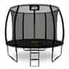 SPORT EXCLUSIVE Trampolin 305 cm Crna + zaštitna mreža + ljestve