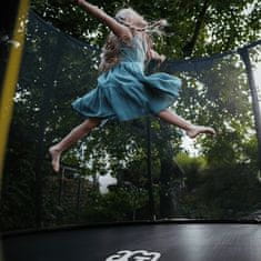Aga SPORT EXCLUSIVE Trampolin 305 cm Crna + zaštitna mreža + ljestve + set za sidrenje 2 kom