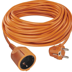 EMOS produžni kabel, 30 m, 1 utičnica, PVC, 250 V, 1,5 mm2, narančasti (P01230R)