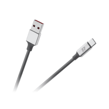 Rebel USB kabel Rebel 3.0 M.- Tip C. M., Black, 1m