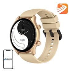 ZEBLAZE Pametni sat Zeblaze Btalk 3 Plus - Zlatni, monitor zdravlja i aktivnost, Bluetooth 5.2