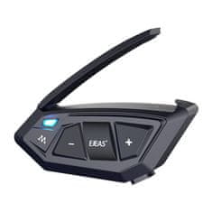 Ejeas Interkom za motocikle EJEAS MS20 s Bluetooth 5.1, glasovnom redukcijom i vezom za 20 korisnika