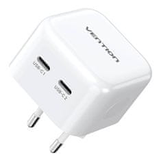 Vention Vention FBPW0-EU 35W USB-C GaN Brza Punjač Beli