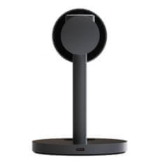 Aukey Aukey MagFusion 3 u 1 Bežični Punjač, 15W Qi2, Siva, za iPhone, Apple Watch i AirPods