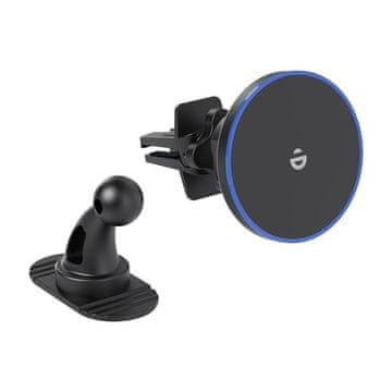 Choetech Magnetna auto punjač Choetech T208-F 15W za iPhone 12-15, crna