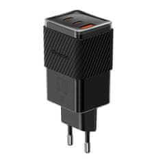 Mcdodo Brza punjač GaN 65W Mcdodo CH-1501 s 2x USB-C i USB-A (crni)