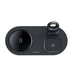 Mcdodo Mcdodo CH-7061 bežični punjač 3u1 15W za telefon, TWS i Apple Watch, crni