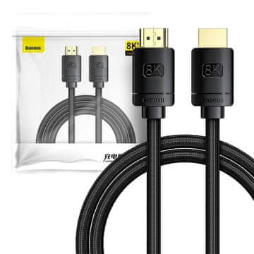 BASEUS Baseus Hdmi 2.1 Kabel Za Tv Monitor 8K 60Hz 3D Hdr 48Gbps 2M S Hdr Funkcijom