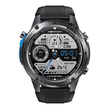 ZEBLAZE Pametni sat Zeblaze Stratos 2 Ultra - Izdržljiv GPS sat s naprednim funkcijama zdravlja
