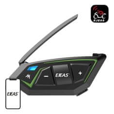 Ejeas Interkom za motocikle EJEAS MS8-SE s Mesh 3.0, IP67 vodootporan, 29h trajanja baterije