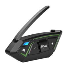 Ejeas Interkom za motocikle EJEAS MS8-SE s Mesh 3.0, IP67 vodootporan, 29h trajanja baterije