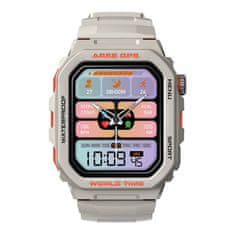 ZEBLAZE Pametni sat Zeblaze Ares GPS - Bijeli, s GPS-om, Alexa, praćenjem zdravlja i sportskim načinima