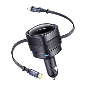 BASEUS Baseus Auto Punjač Za Mobitele Usb-C Lightning 60W