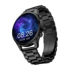 Noise Pametni sat Noise Halo Plus (Crni) s AMOLED ekranom, Bluetooth pozivima i monitoringom zdravlja