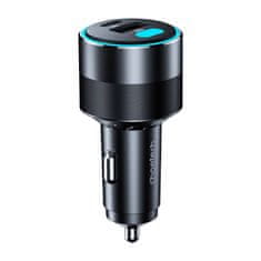 Choetech Punjač za auto Choetech TC0011 130W 2x USB-C 1x USB-A (crni)