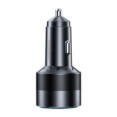 Choetech Punjač za auto Choetech TC0011 130W 2x USB-C 1x USB-A (crni)