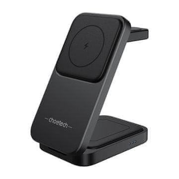 Choetech Magnetska punjača 3u1 Choetech T611-F 15W za iPhone serije 12/13/14/15