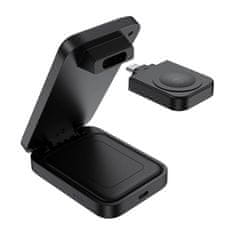 Choetech Magnetska punjača 3u1 Choetech T611-F 15W za iPhone serije 12/13/14/15