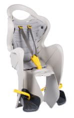 BELLELLI MR FOX Dječje sjedalo za bicikl EASY DREAM podesiva, svjetlo siva