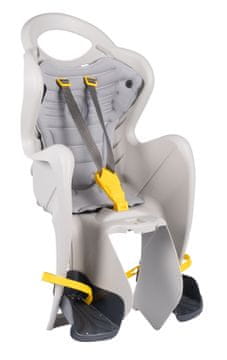 Bellelli BELLELLI MR FOX Dječje sjedalo za bicikl EASY DREAM podesiva, svjetlo siva