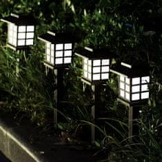 MG Garden Lamp V2 solarna svjetiljka 6kom, crno