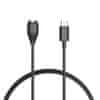 MC04 USB-C punjenje kabel za Garmin hodinky 1m, crno