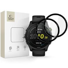 Tech-protect Glass Flex 2x zaštitno staklo za Garmin Forerunner 255 / 255 Music, crno