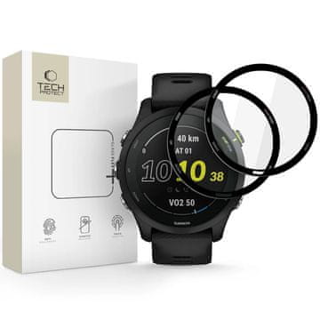Tech-protect Glass Flex 2x zaštitno staklo za Garmin Forerunner 255 / 255 Music, crno