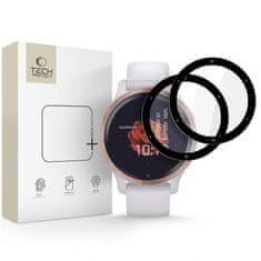 Tech-protect Glass Flex 2x zaštitno staklo za Garmin Venu 2S, crno