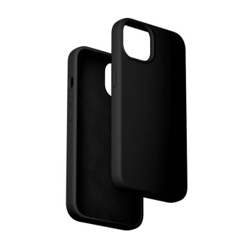 Vention Vention KUFB0-20 silikonska maska za iPhone 15 Plus (crna)