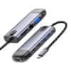 Mcdodo Hub USB-C Mcdodo HU-7740 6w1: HDMI, USB3.0, SD/TF, RJ45, kompaktni aluminijski dizajn