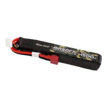 Gens Ace Gens ace 1500mAh 3S1P 11.1V 25C Airsoft Lipo s T-utikačem