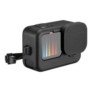 Puluz Puluz Silikonsko Kućište Za Gopro 9 10 11 12 Crno, Izdržljivo