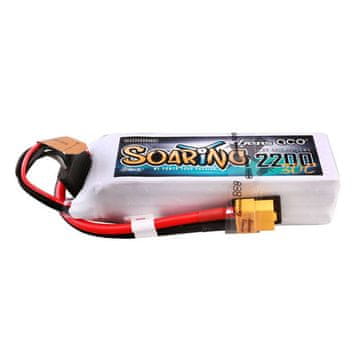 Gens Ace Lipo Baterija Gens ace G-Tech Soaring 2200mAh 14.8V 30C 4S1P s XT60