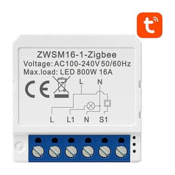 Avatto Pametni modul Zigbee Avatto ZWSM16-W1 TUYA (1-kanalni)