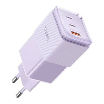 Mcdodo Mcdodo CH-1502 67W GaN punjač 2x USB-C, USB-A (ljubičasti)