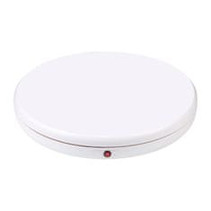 Puluz Rotacijski stalak Puluz 45 cm (bijeli) s daljinskim upravljačem