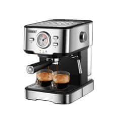 HiBREW Ekspres za kavu HiBREW H5, 20 bar, 1050 W, s pjenilicom, 1,5 L, srebrni/sivi