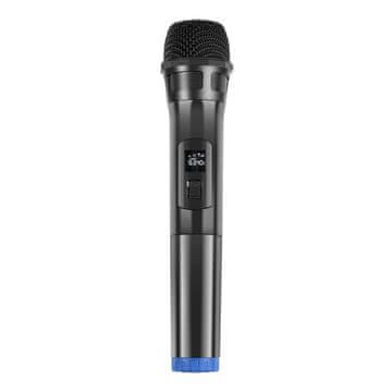 Puluz Bežični dinamički mikrofon UHF PULUZ PU628B 3,5 mm (crni)