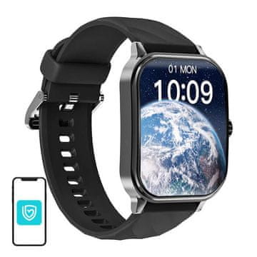 Blitzwolf Pametni sat Blitzwolf BW-HL5 - Crni, Bluetooth 5.3, IP67, praćenje zdravlja i aktivnosti