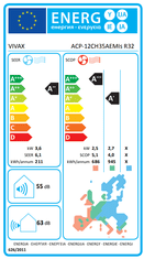 Vivax ACP-12CH35AEMI+ R32 klima uređaj