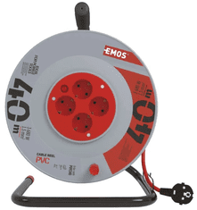 EMOS produžni kabel, 40 m, 4 utičnice, PVC, 230 V, 1,5 mm2 (P09240)