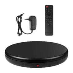 Puluz Rotacijski stalak Puluz 45 cm (crni) s daljinskim upravljačem
