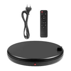 Puluz Rotacijski stalak Puluz 45 cm s utičnicom, crni