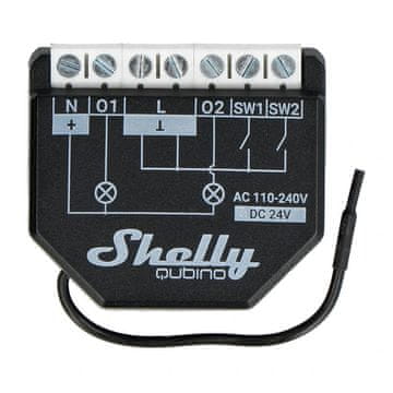 Shelly Shelly Qubino Wave2Pm 2 Z-Wave Kanala Za Upravljanje Uređajima Kod Kuće