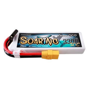Gens Ace Gens ace G-Tech Soaring Lipo baterija 3300mAh, 11.1V, 30C s XT90