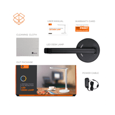 TaoTronics Elune E5 Dodirna kontrola LED stolna lampa crna TT-DL13