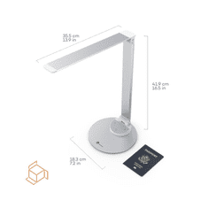 TaoTronics Minimalistička LED stolna lampa srebrna TT-DL19