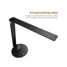 TaoTronics Minimalistička LED stolna lampa crna TT-DL19