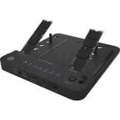 IcyBox IB-2915MSCL-C31 klon & dok postaja za M.2 NVME & SATA 2